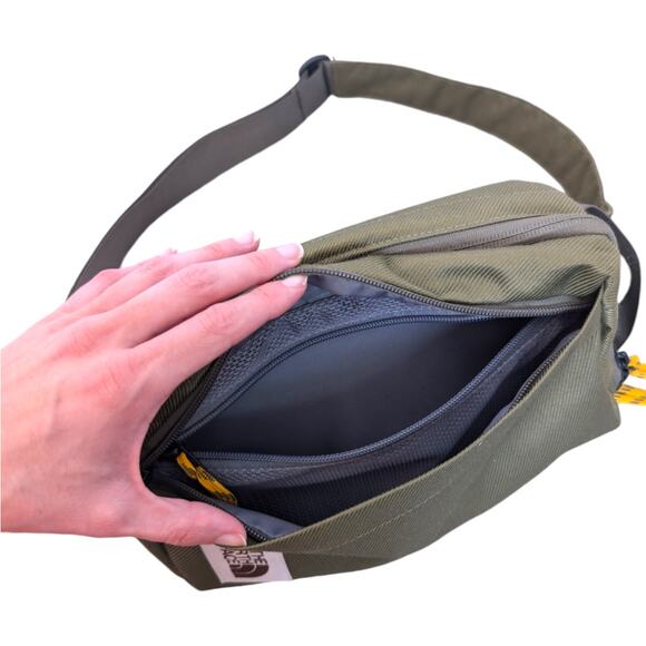 The North Face Field Bag Crossbody Burnt Olive Green New Taupe TNF RARE OG Style - Picture 8 of 13